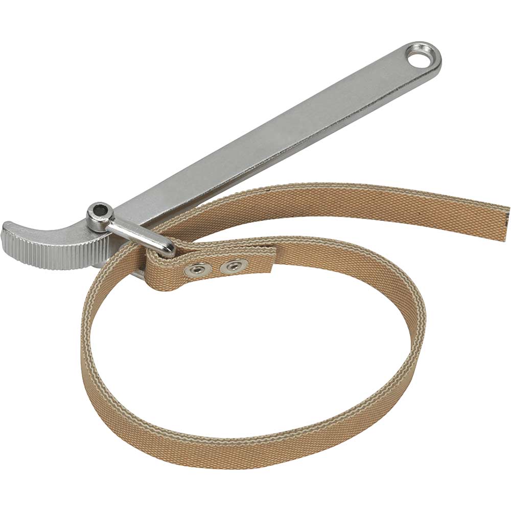 Image of Sealey AK6404 Oil Filter Strap Wrench