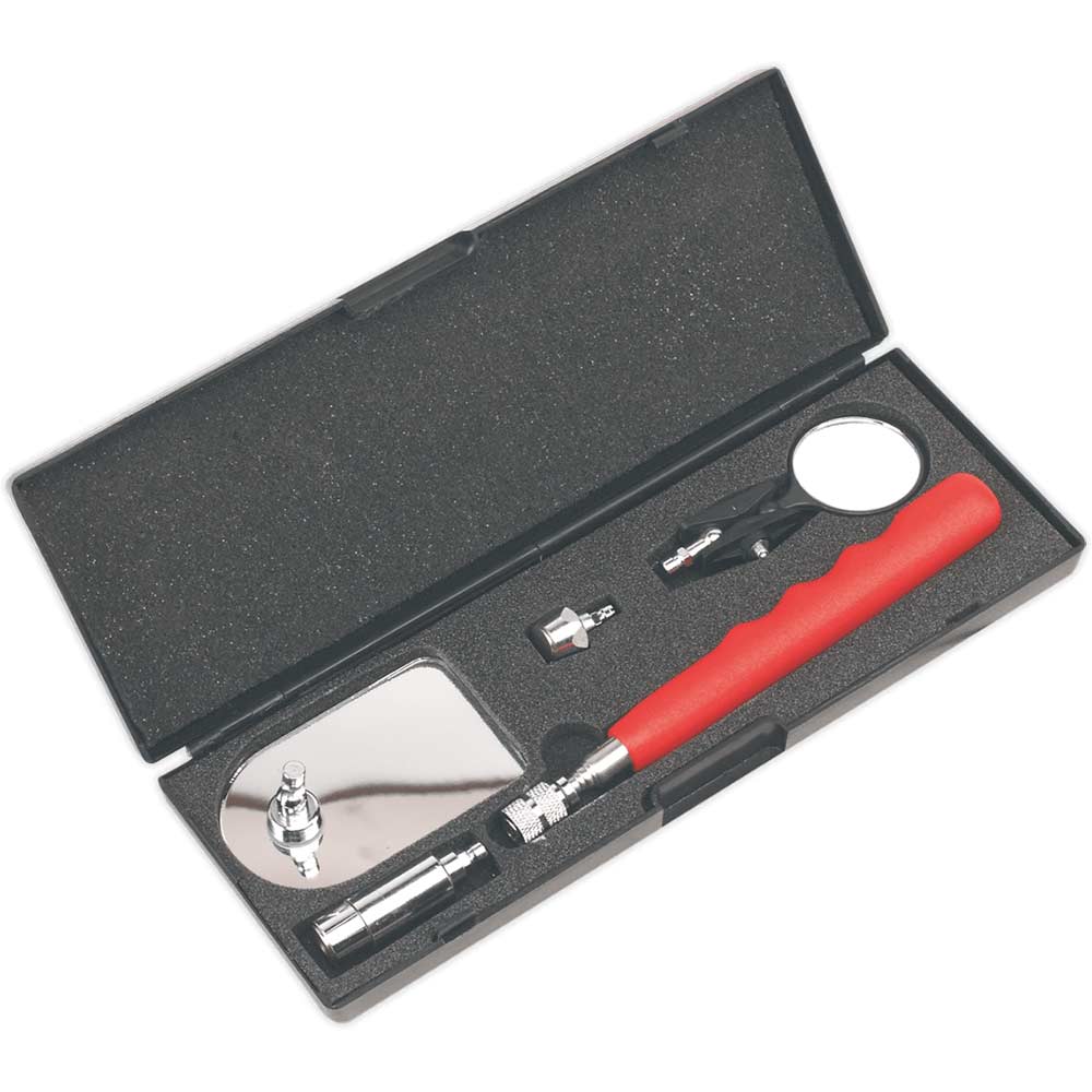 Sealey 5 Piece Magnetic Pick Up and Inspection Tool Kit