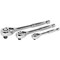 Sealey AK6672 3 Piece Ratchet Wrench Set 