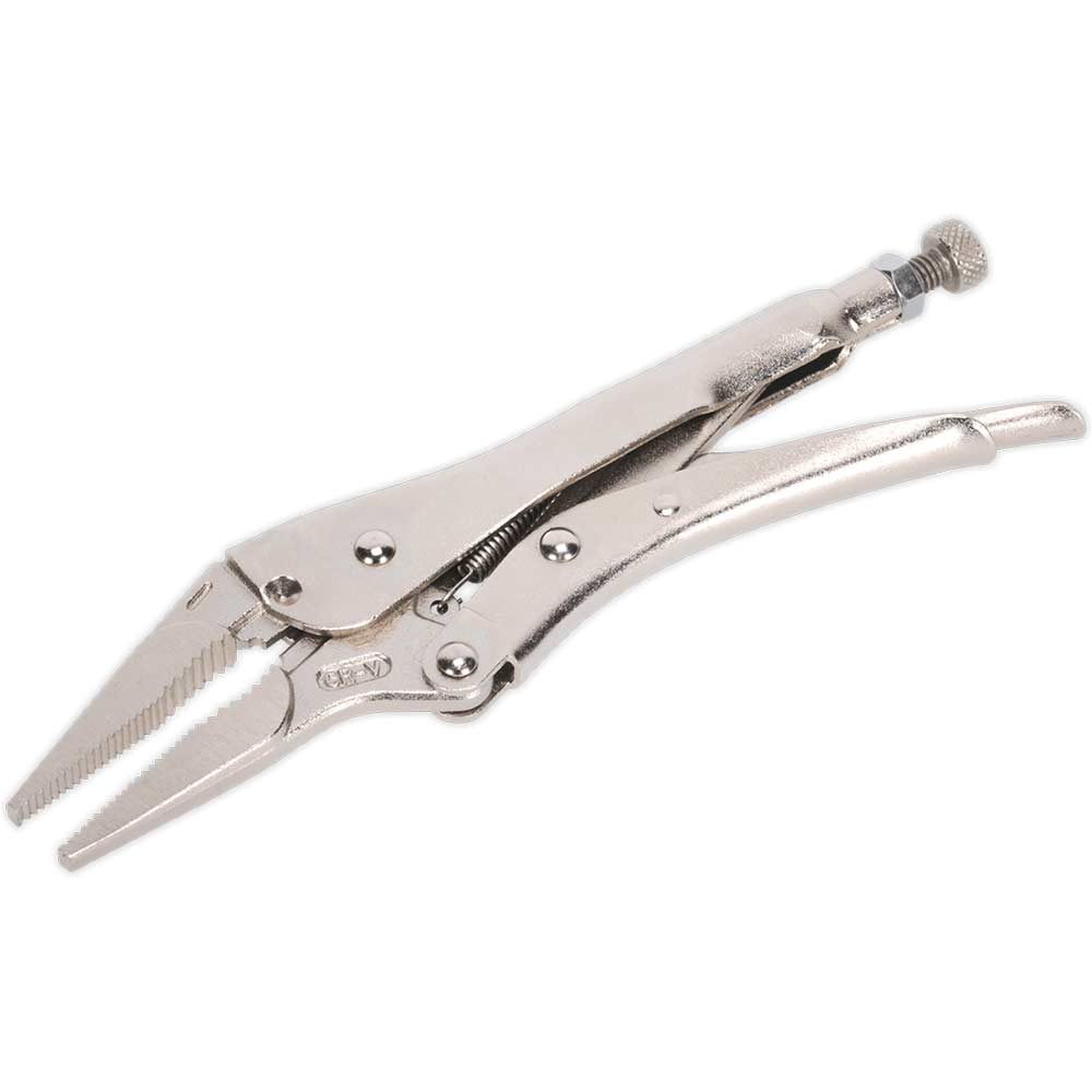 Sealey Long Nose Locking Pliers 235mm