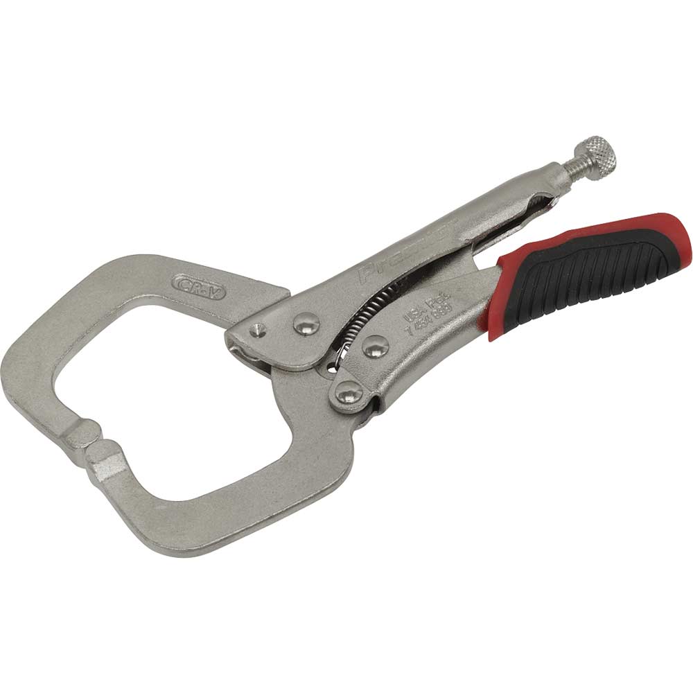 Image of Sealey Locking C Clamp Pliers
