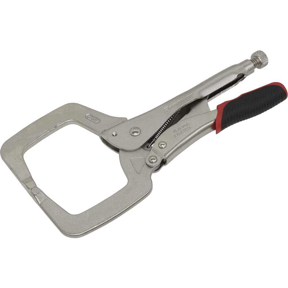 Image of Sealey Locking C Clamp Pliers 90mm