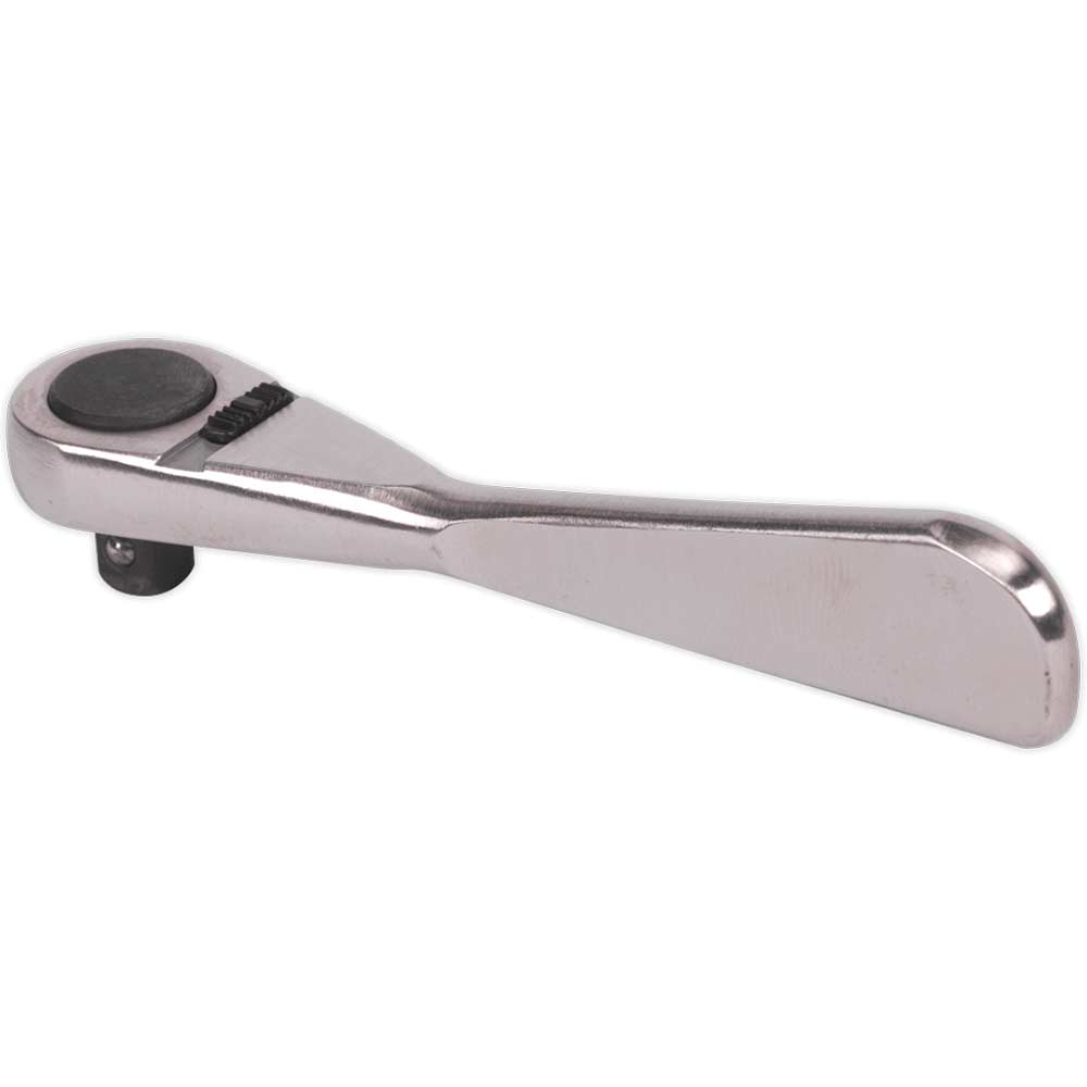 Image of Sealey 1/4" Drive Stainless Steel Micro Ratchet