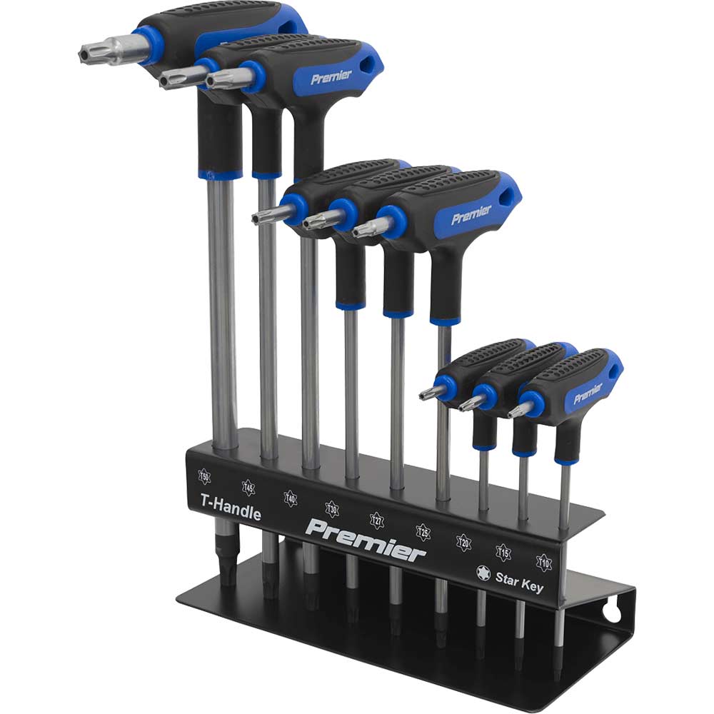 Sealey AK7196 9 Piece Torx T Handle Key Set