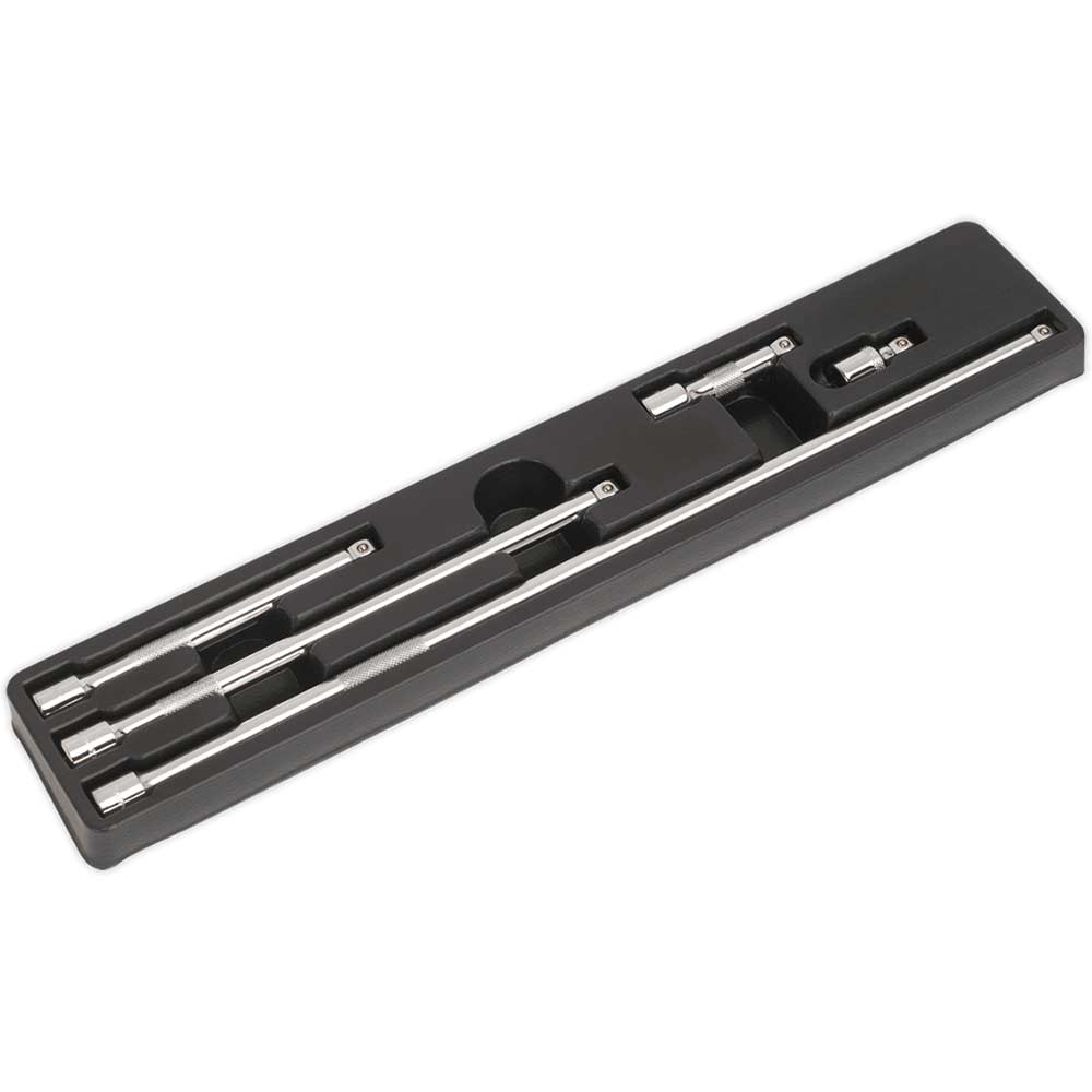 Sealey 5 Piece 3/8" Drive Wobble Extension Bar Set 3/8