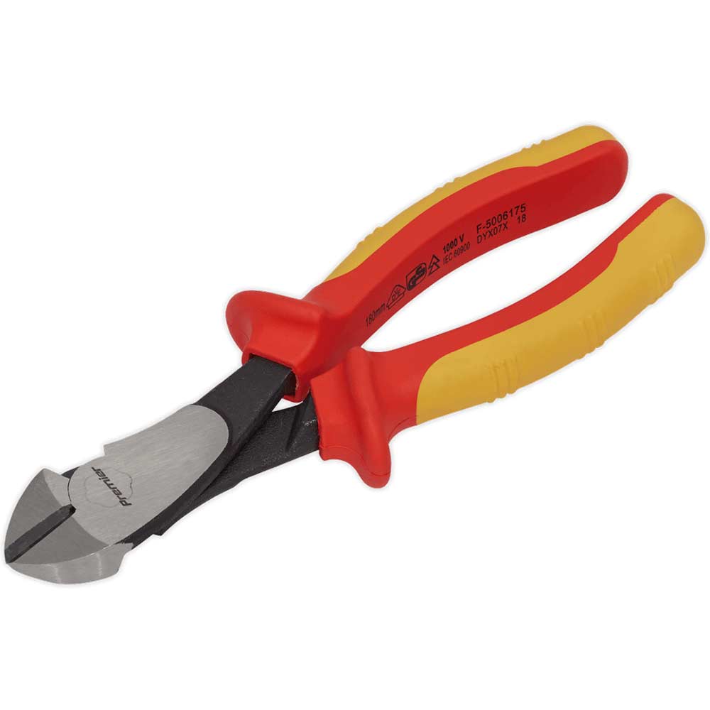 Sealey VDE Insulated Heavy Duty Side Cutters 180mm