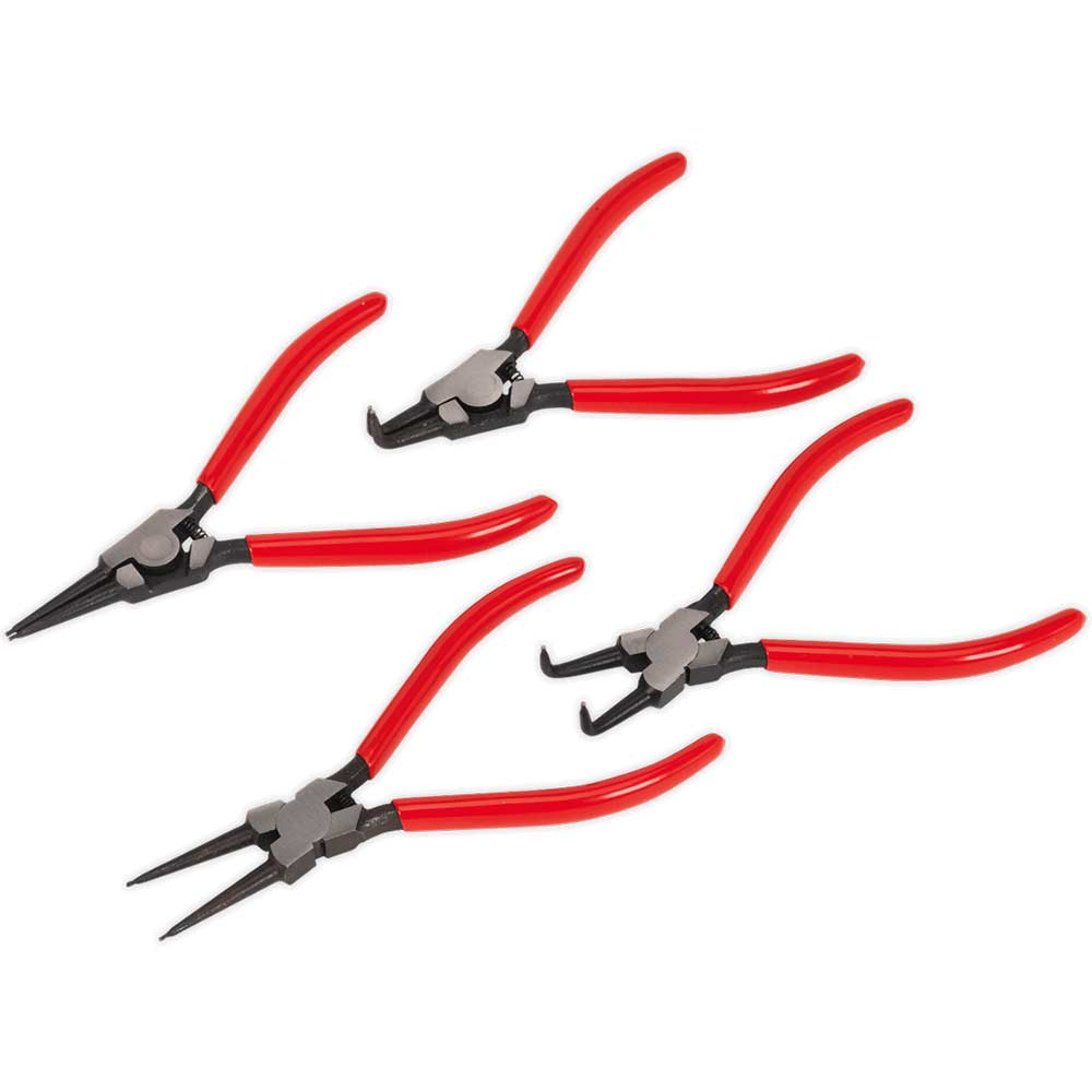 Sealey 4 Piece Circlip Plier Set