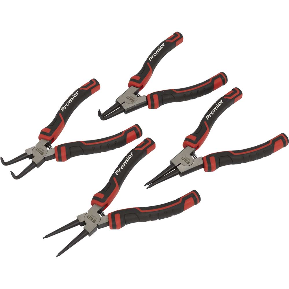 Sealey 4 Piece Circlip Pliers Set