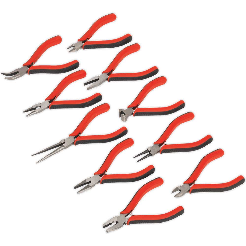 Sealey 10 Piece Mini Plier Set