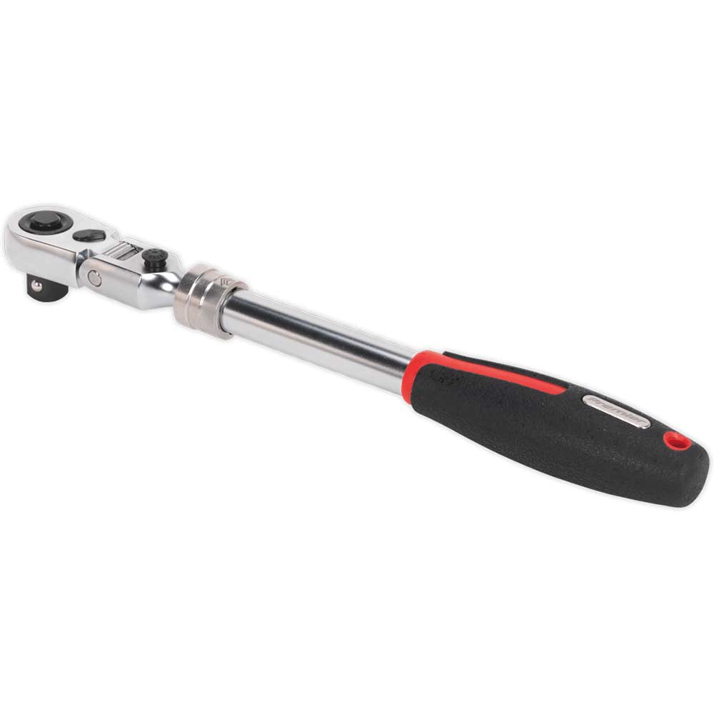Image of Sealey 1/2" Drive Flexi Head Extendable Ratchet