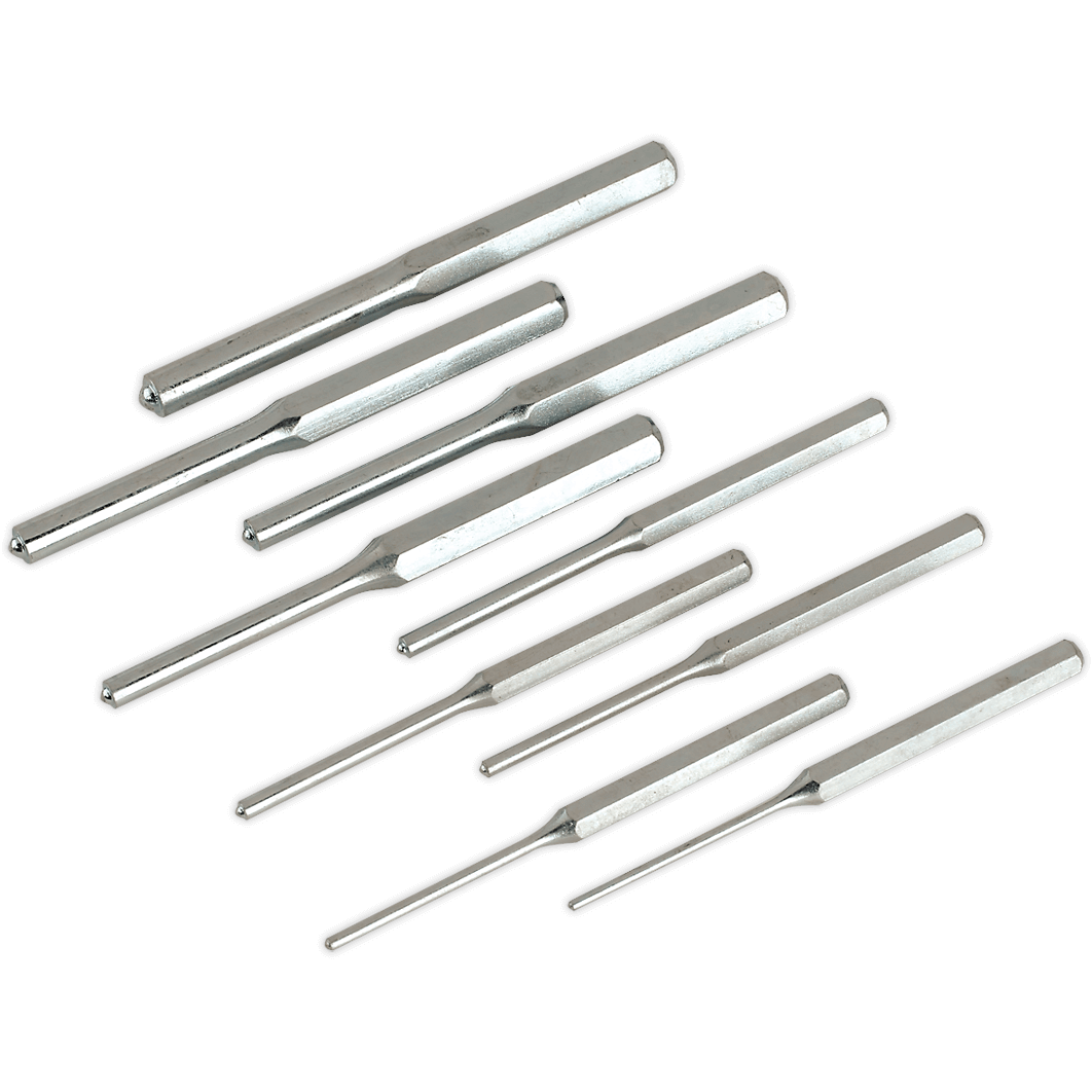 Sealey 9 Piece Roll Pin Punch Set Imperial