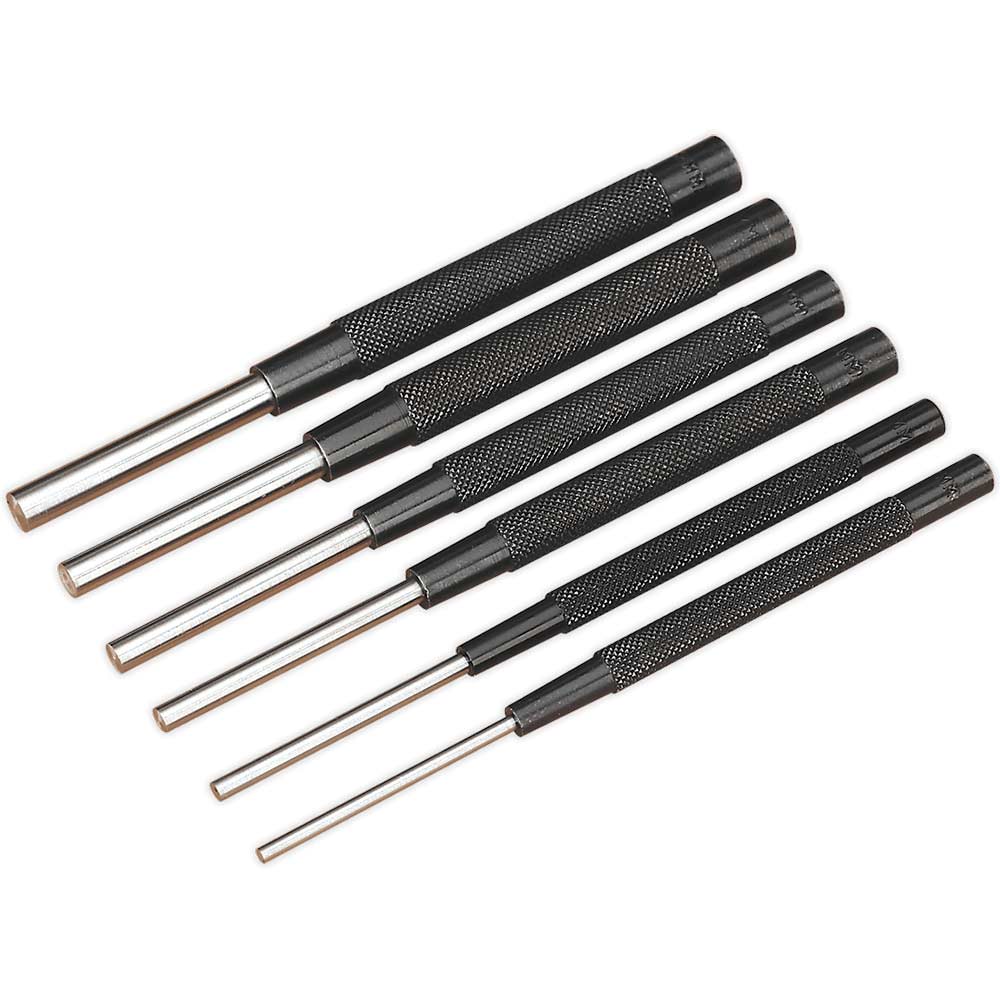 Sealey 6 Piece Parallel Pin Punch Set