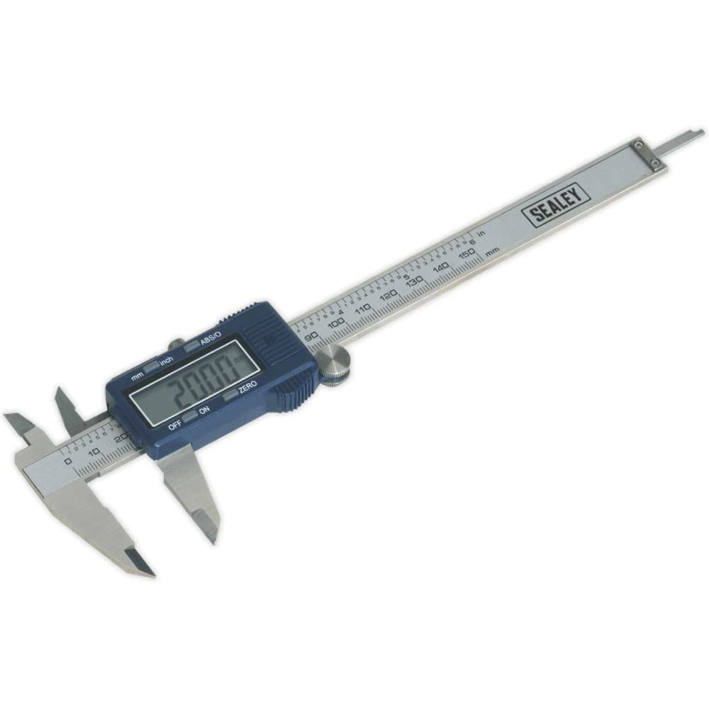 Sealey Electronic Digital Vernier Calipers 150mm