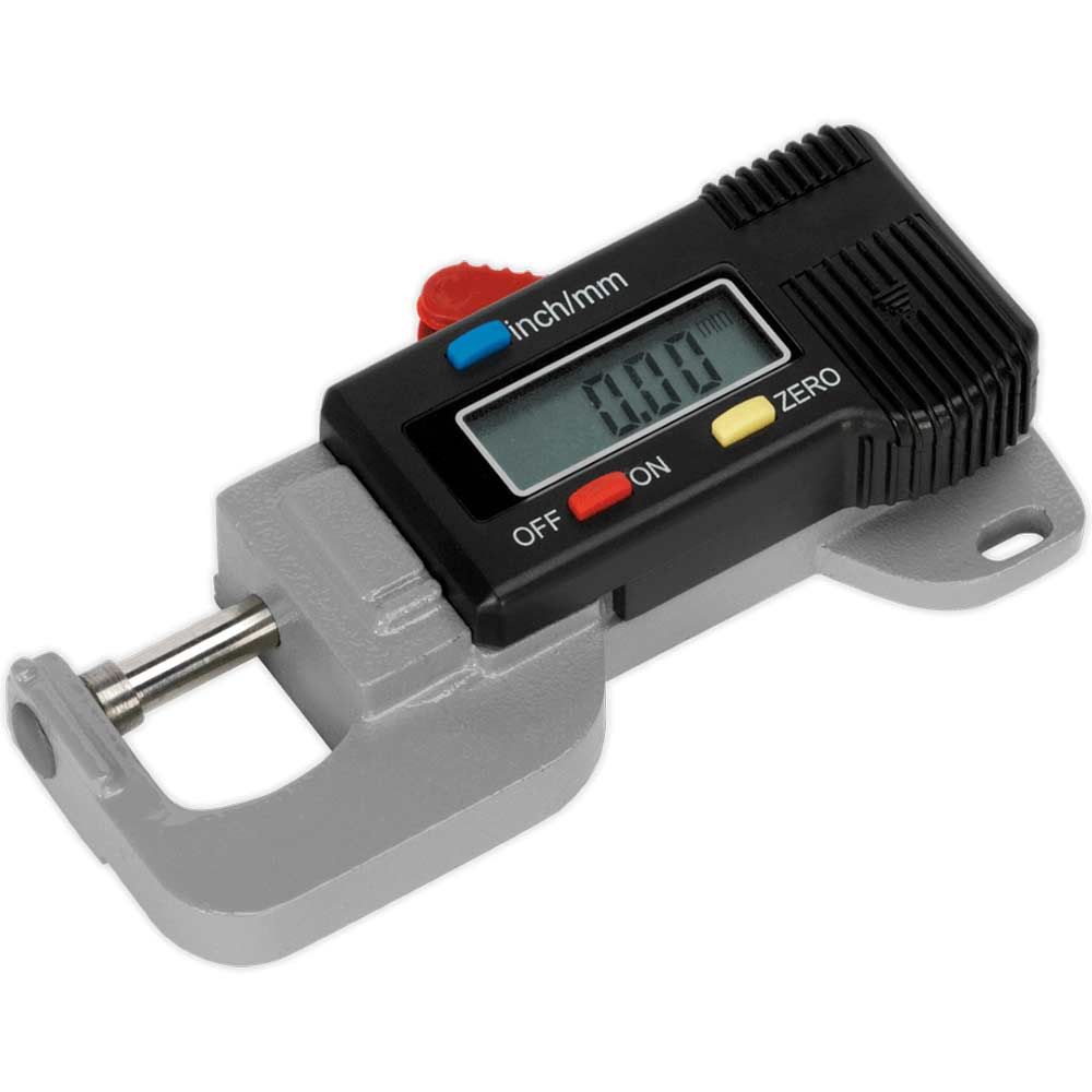 Sealey AK9638D Digital External Micrometer 0mm - 12.7mm