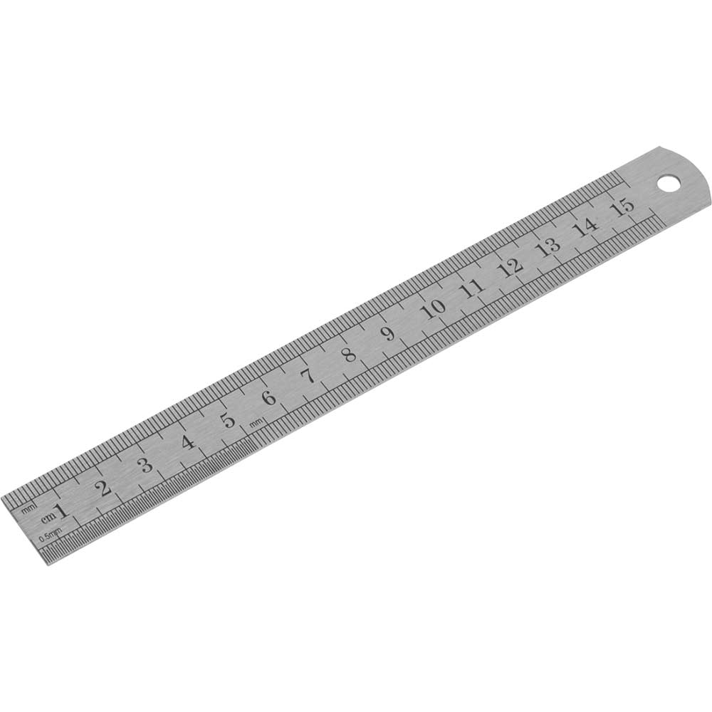 Sealey Steel Rule 6" / 150mm