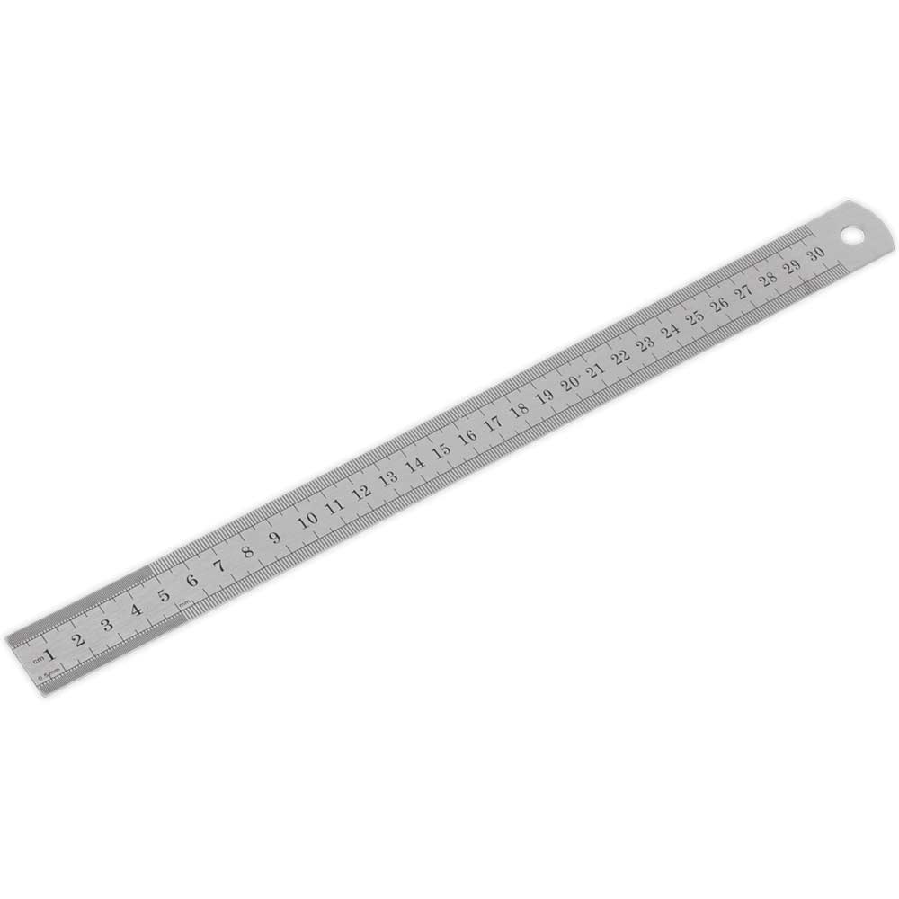 Sealey Steel Rule 12" / 300mm