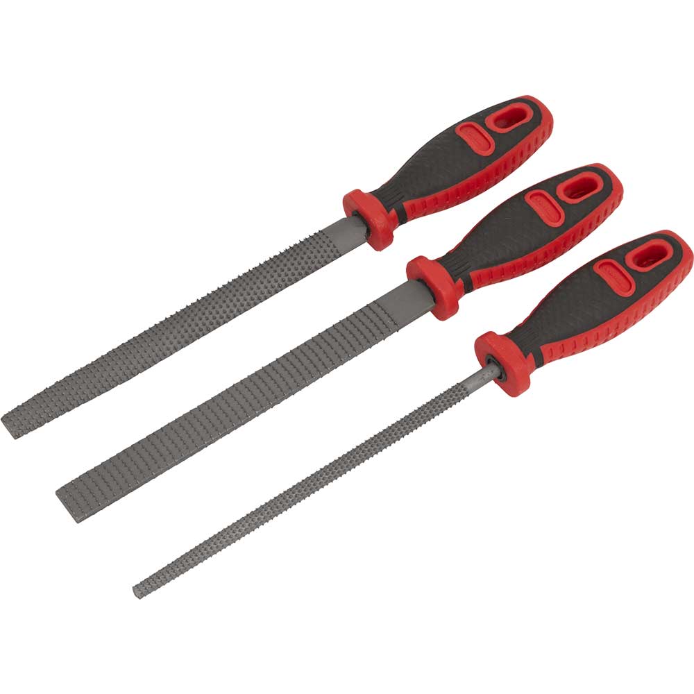 Sealey 3 Piece Rasp File Set