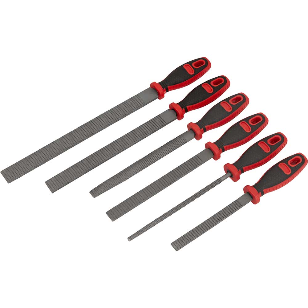 Sealey 6 Piece Rasp File Set