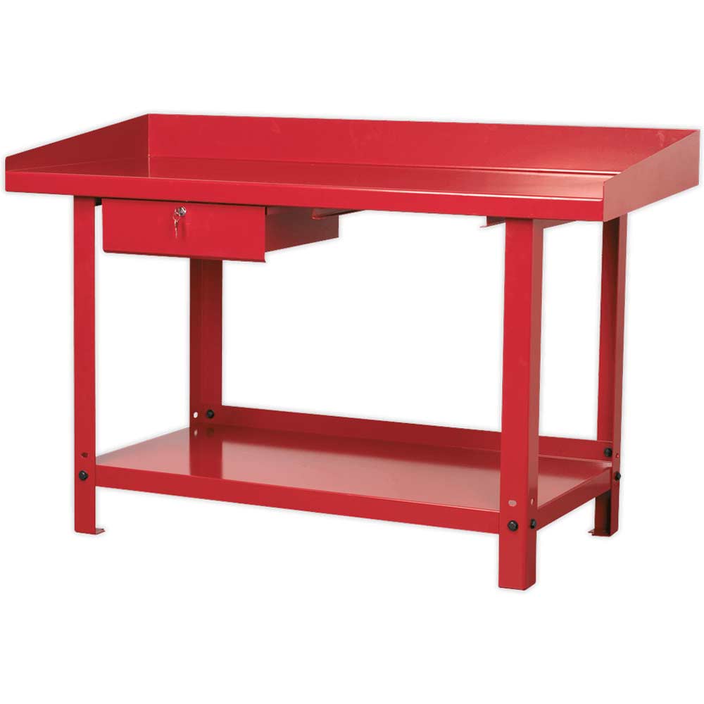 Image of Sealey Metal Workbench with Drawer 1.5m