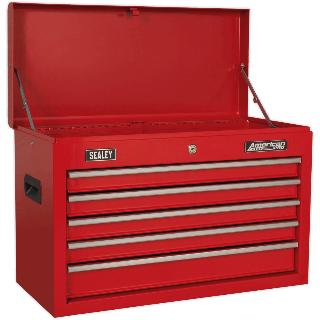 Sealey American Pro 5 Drawer Tool Chest Red