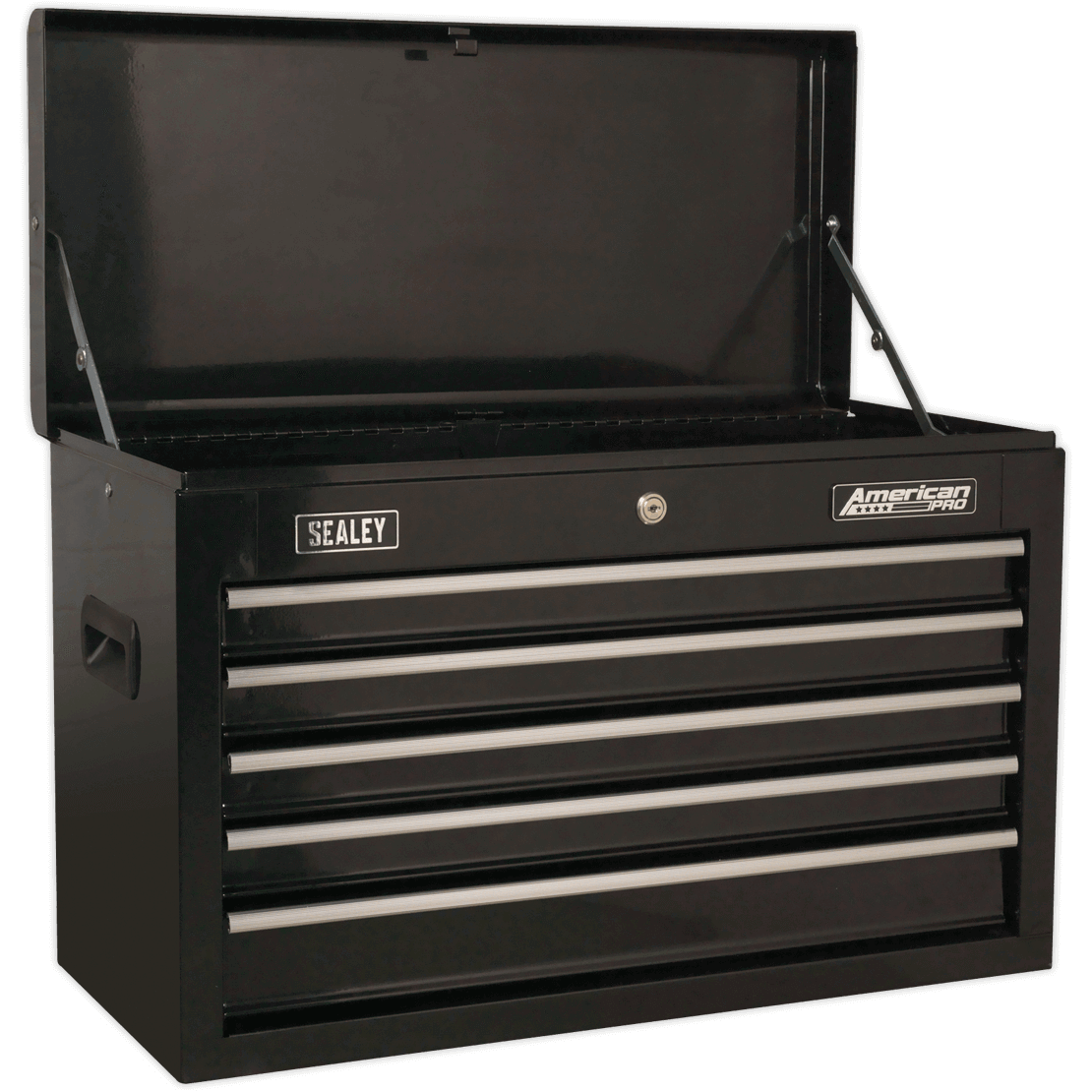 Sealey American Pro 5 Drawer Tool Chest Black
