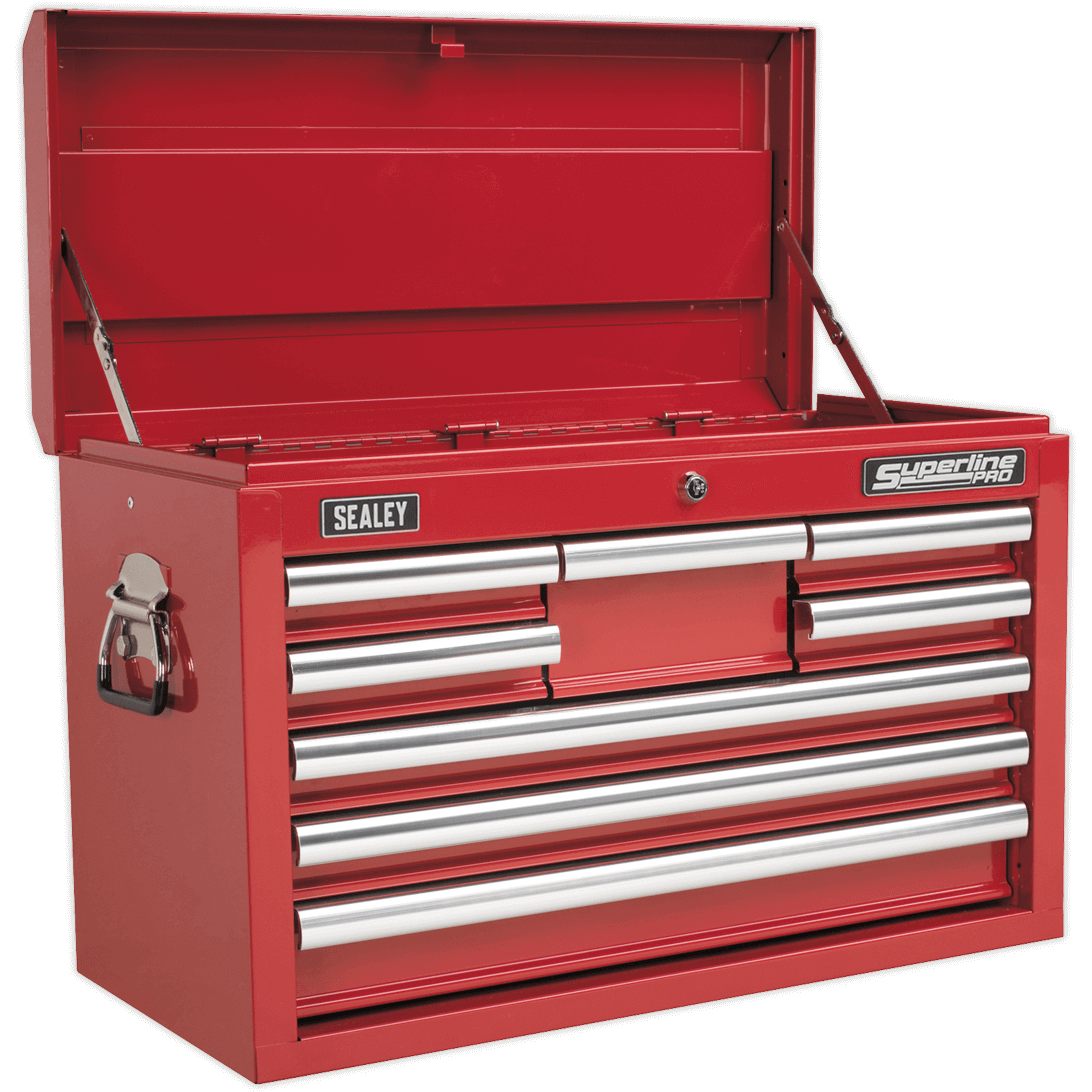 Sealey Superline Pro 8 Drawer Heavy Duty Tool Chest Red