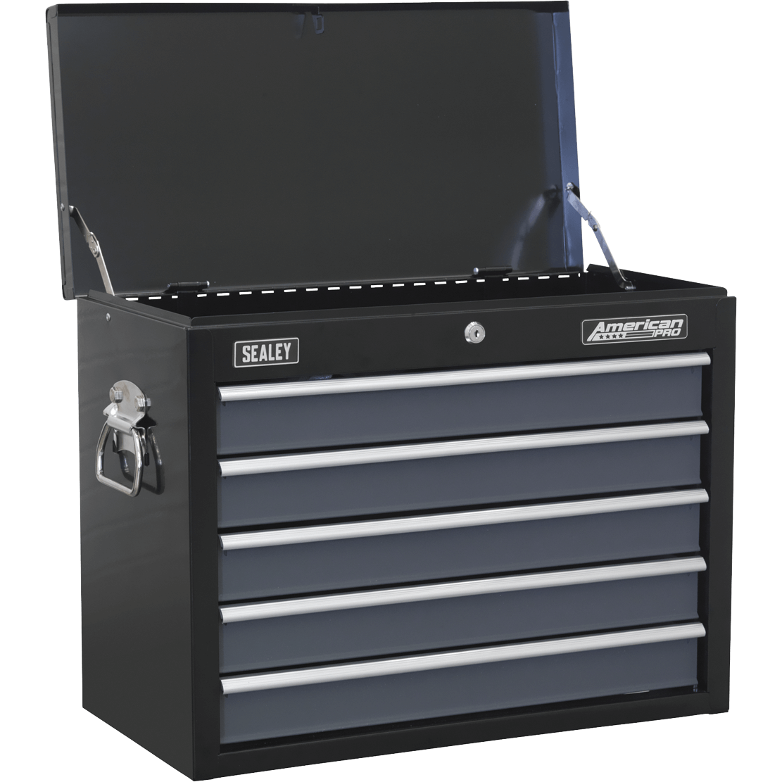 Sealey American Pro 5 Drawer Tool Chest Black / Grey