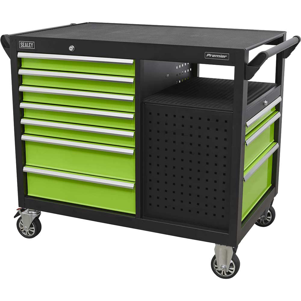 Image of Sealey 10 Drawer Tool Roller Cabinet and Workstation