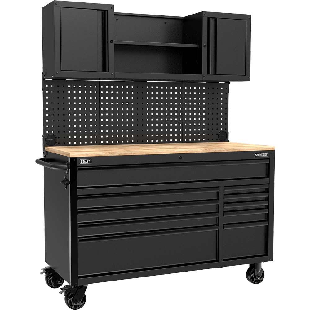Image of Sealey Superline Pro 10 Drawer Mobile Workstation