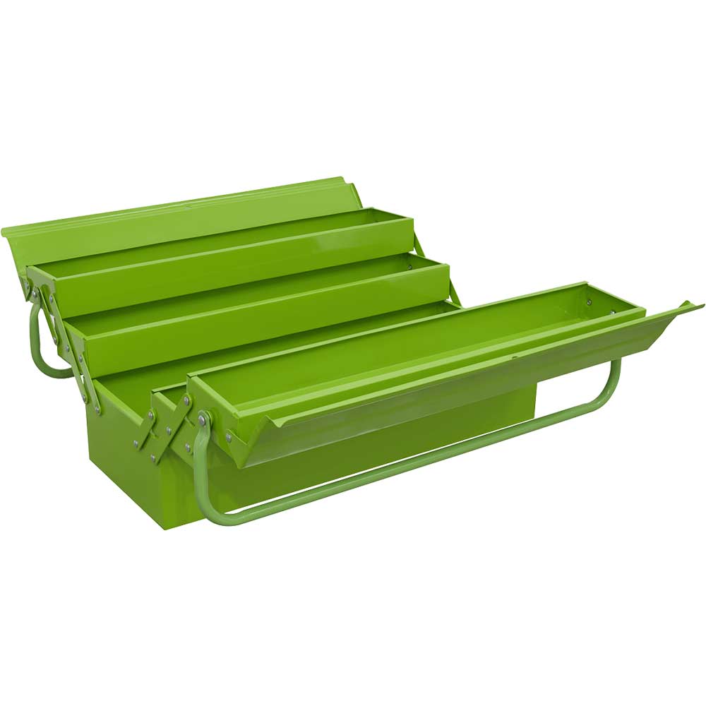 Image of Sealey Hi Vis Metal Cantilever Tool Box