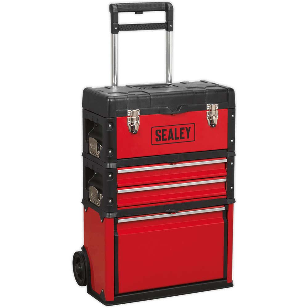 Sealey AP548 Wheeled Mobile Tool Box 490mm in UK Specification