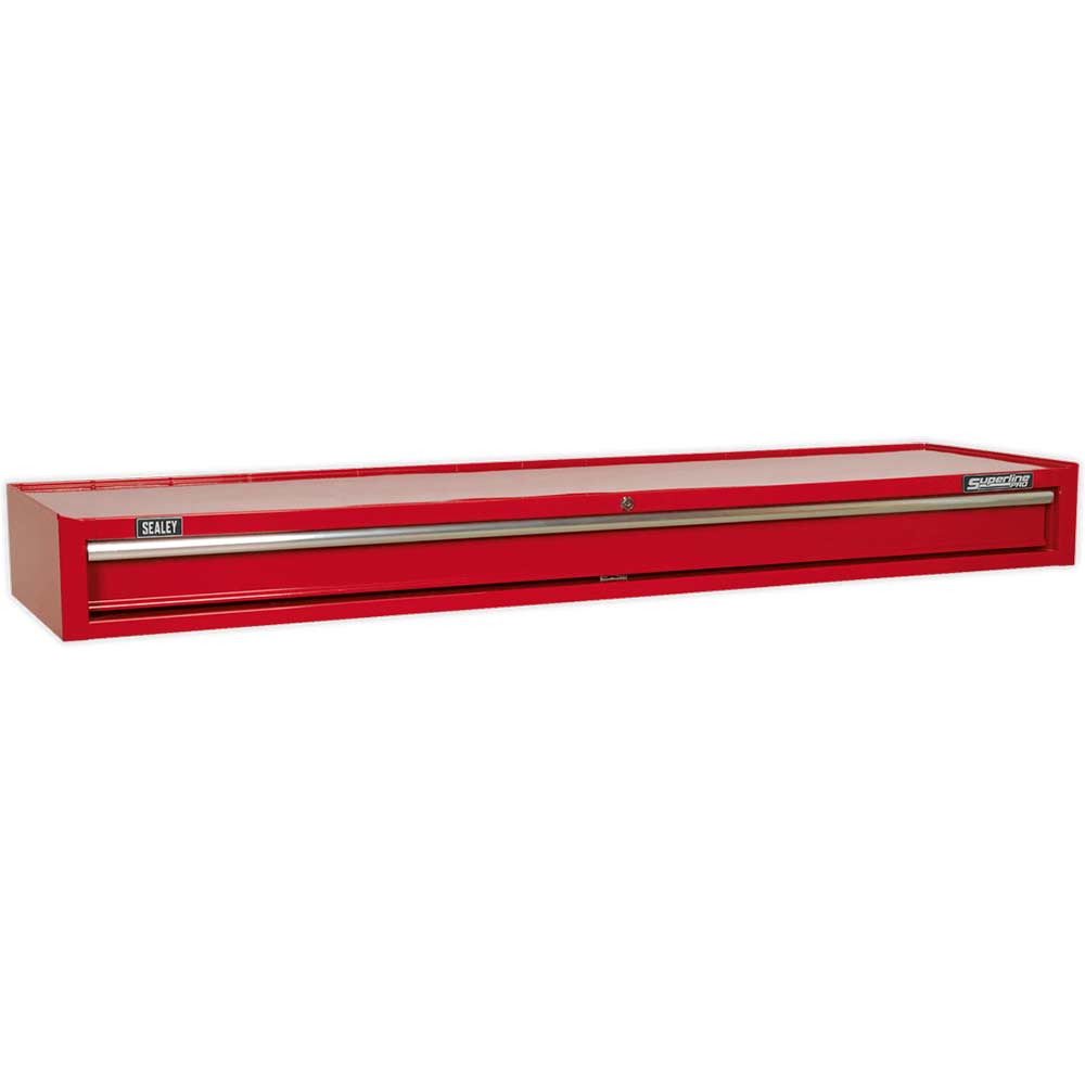 Sealey Superline Pro 1 Drawer Heavy Duty Mid Tool Chest Red in UK Specification