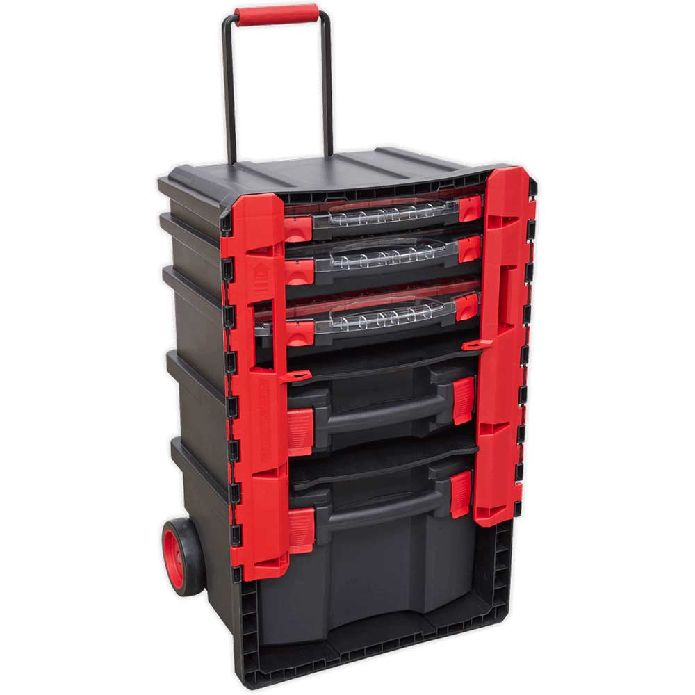 Sealey AP860 Professional Wheeled Mobile Tool Box 430mm in UK Specification
