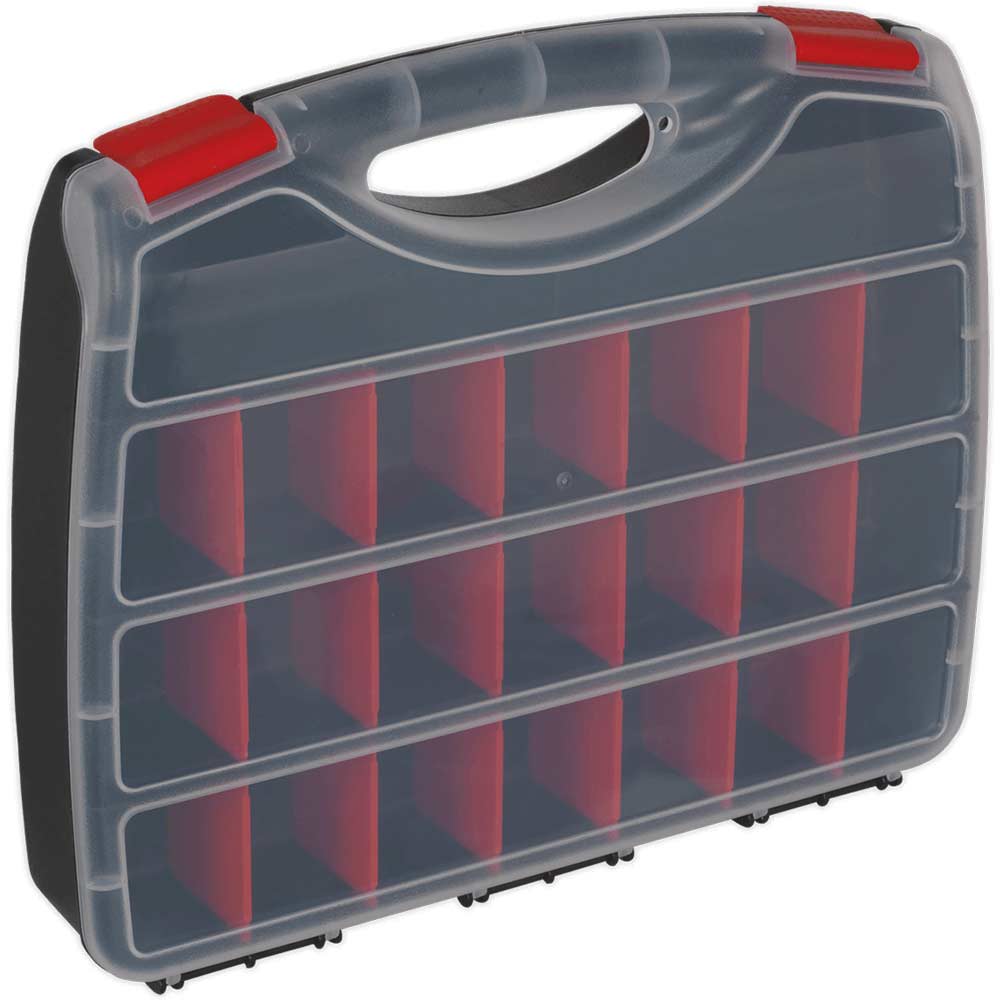 Image of Sealey 20 Compartment Organiser Case