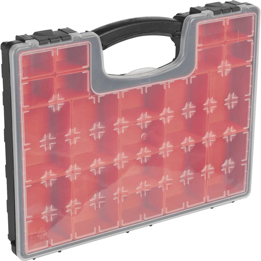 Sealey 20 Compartment Parts Storage Case in UK Specification