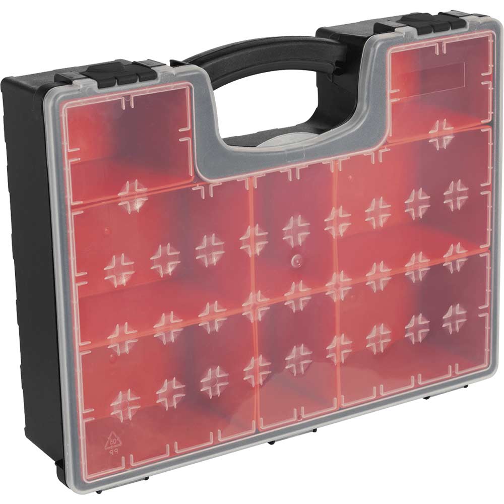 Sealey 8 Compartment Parts Storage Case in UK Specification