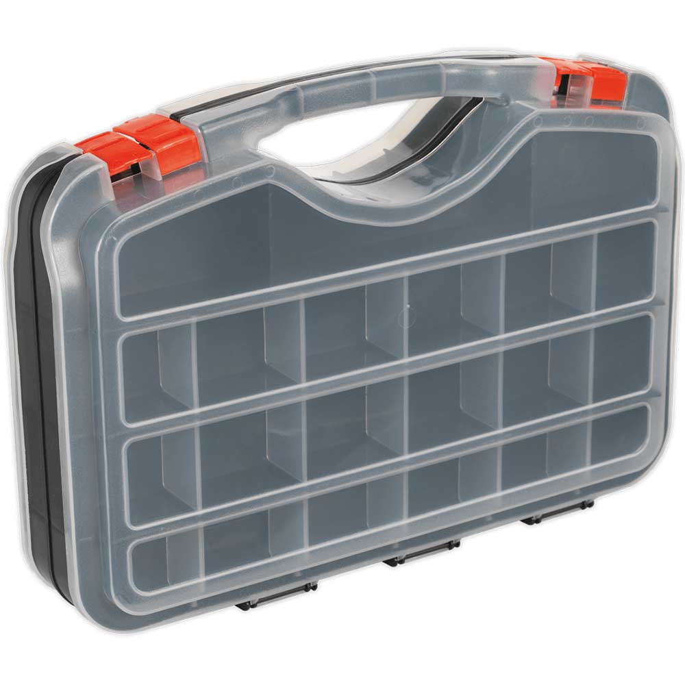 Image of Sealey 42 Compartment Double Sided Organiser Case