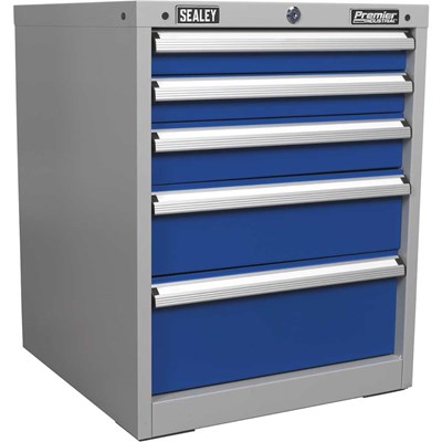 Sealey Premier Industrial Workstation Cabinet 5 Drawer