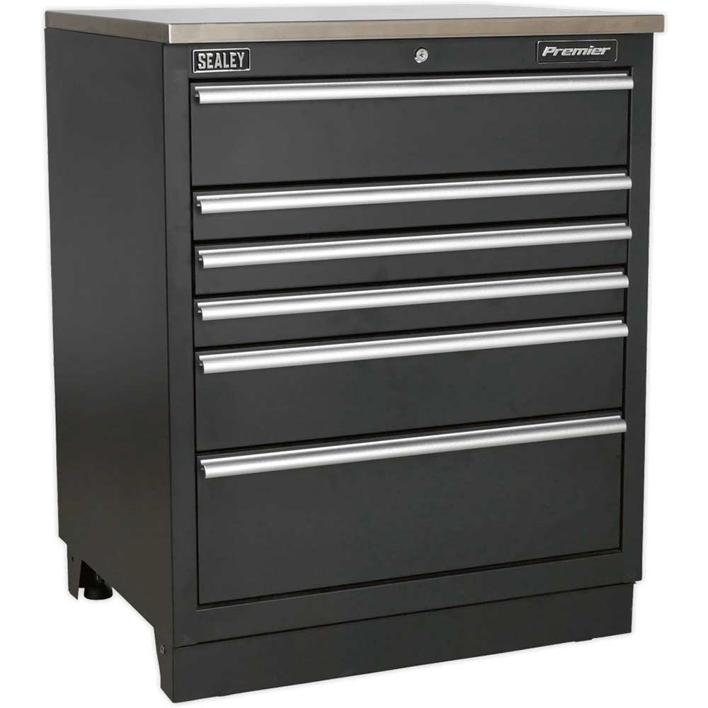 Image of Sealey Premier Heavy Duty Modular Floor Cabinet 6 Door MSS System