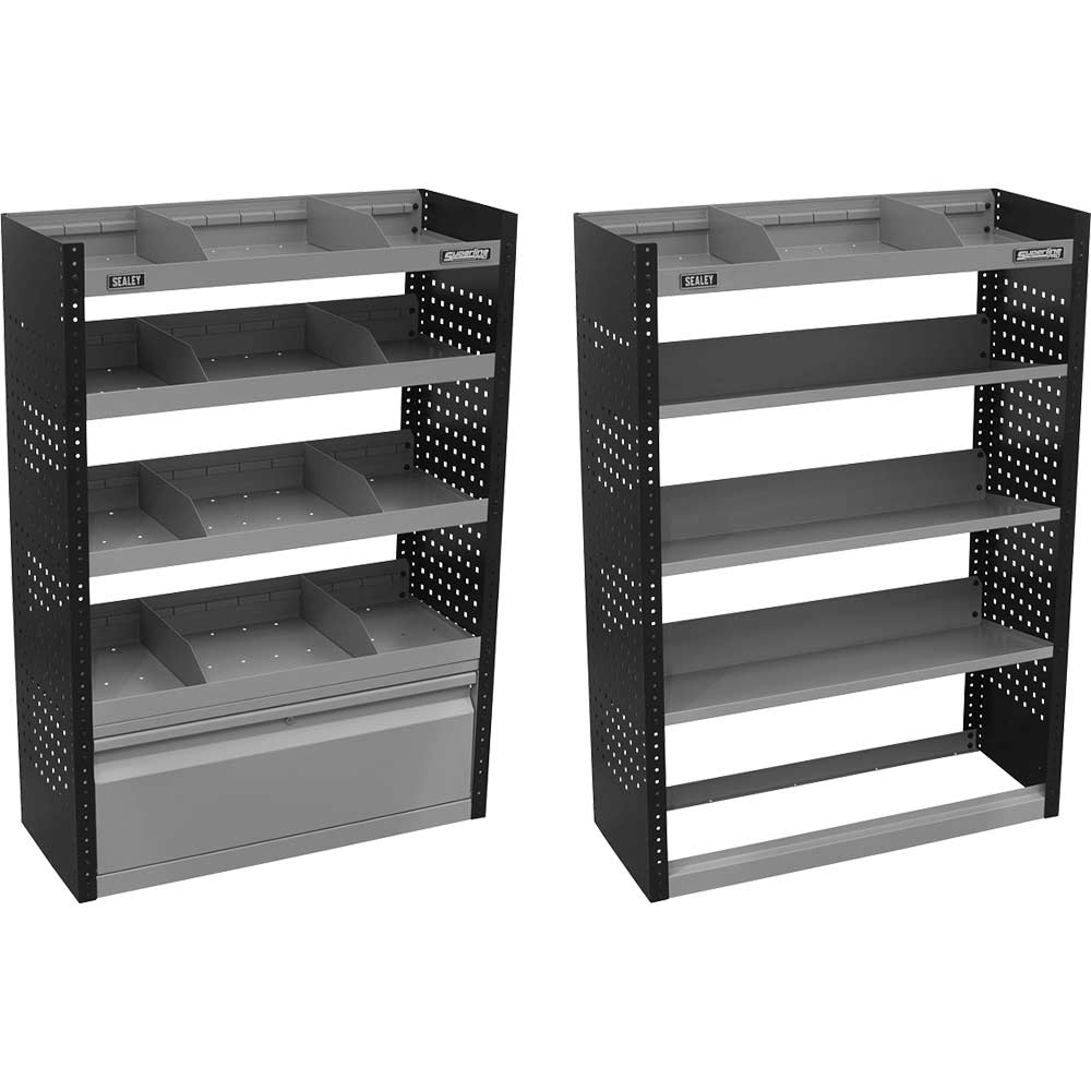 Sealey Superline Pro MSS 3 Piece Van Storage System in UK Specification