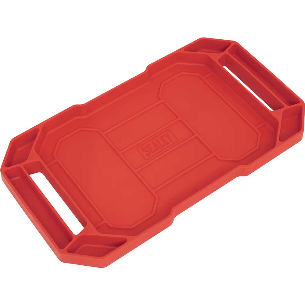 Image of Sealey Non Slip Flexible Tool Tray 590mm 305mm 40mm