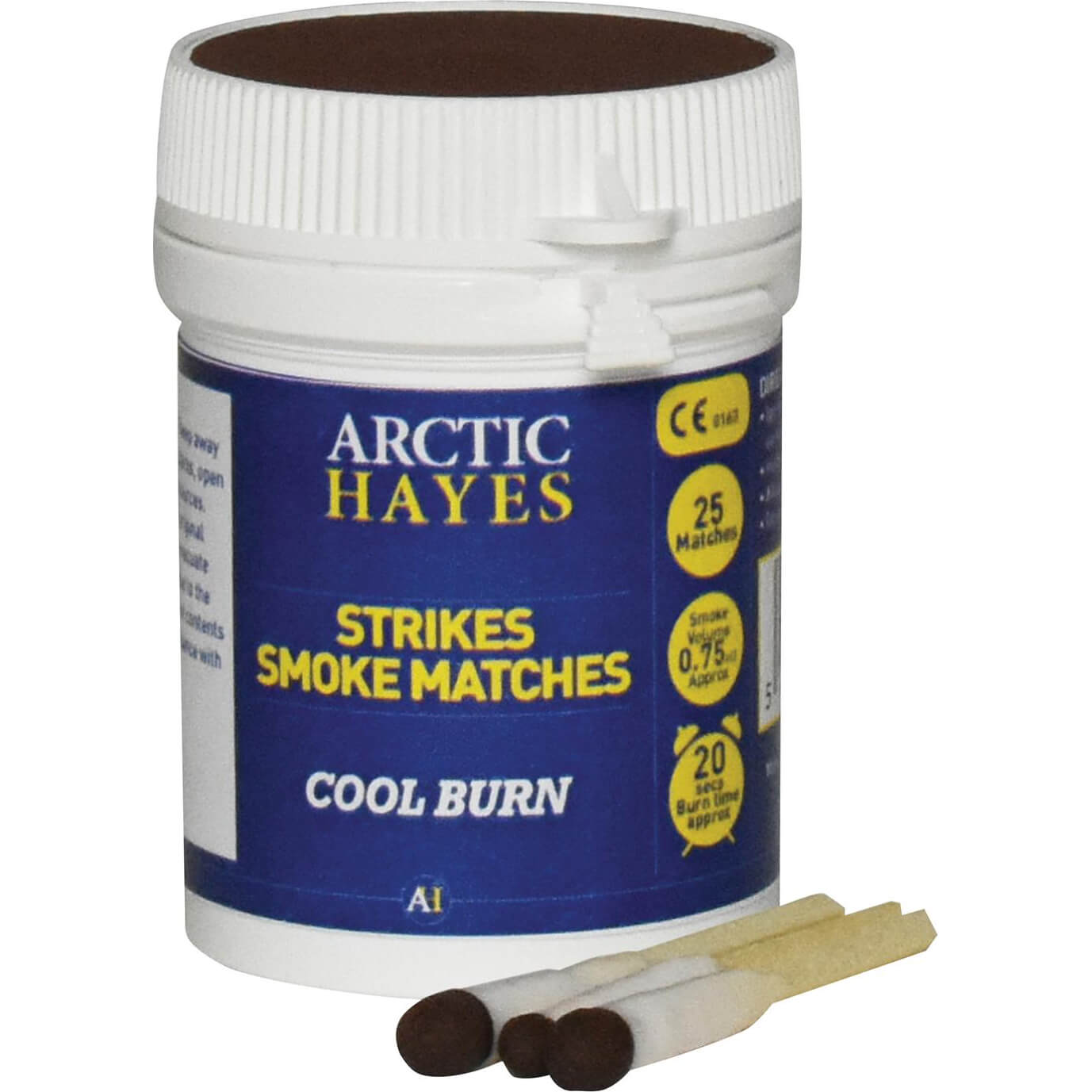 Image of Arctic Hayes Strikes Smoke Matches Pack of 25