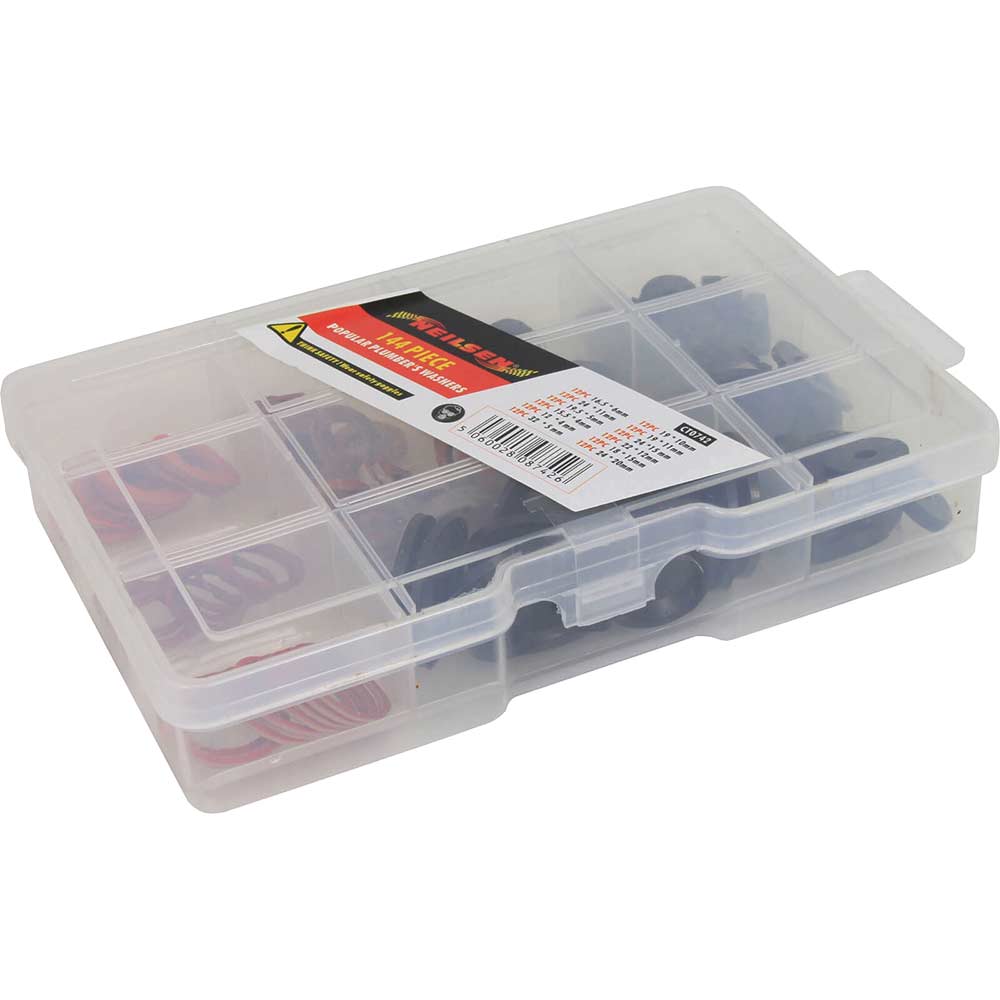 Arctic Hayes 144 Piece Popular Plumbers Washer Kit