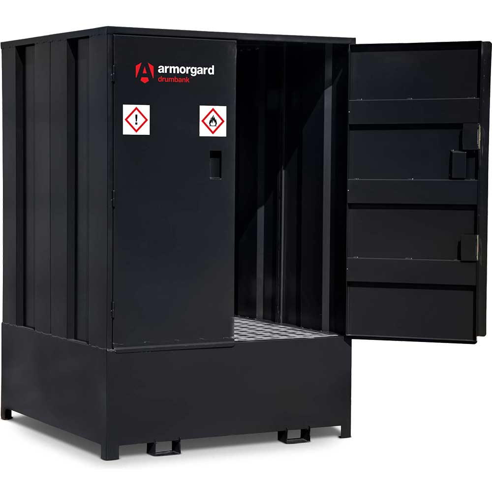 Armorgard Drumbank Enclosed IBC Storage Unit 1530mm 1500mm 2220mm