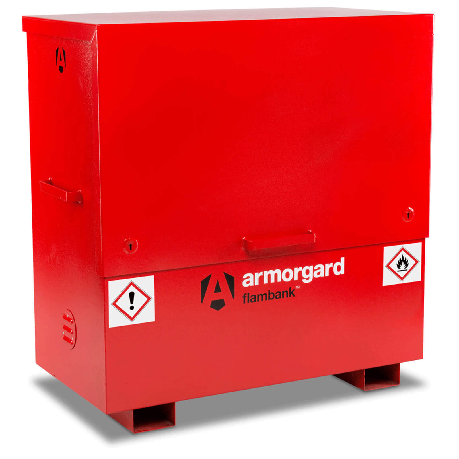 Image of Armorgard Flambank Chemical and Flammables Secure Site Storage Chest 1275mm 675mm 1270mm