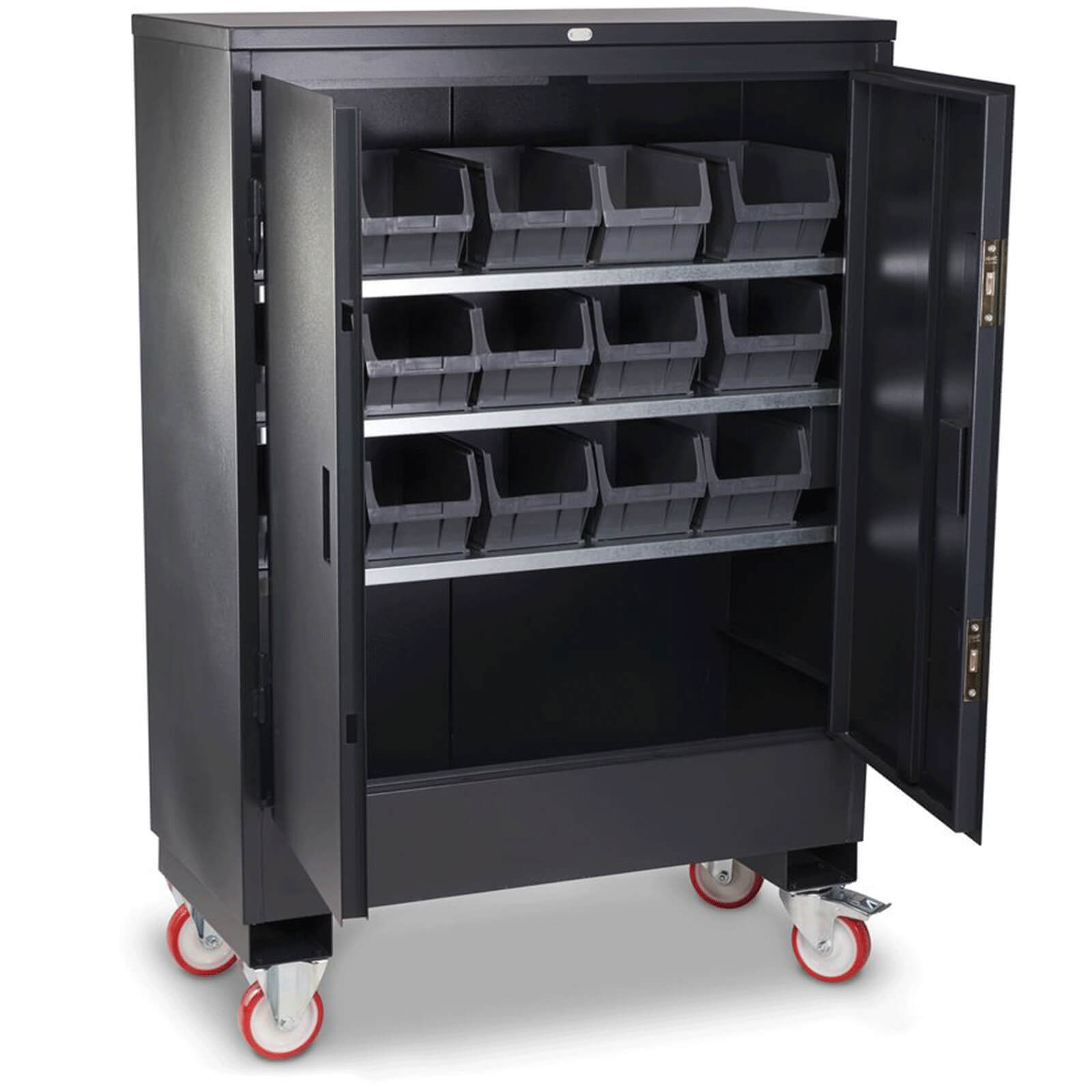 Image of Armorgard Fittingstor Mobile Secure Fittings and Fixings Cabinet 1200mm 550mm 1750mm