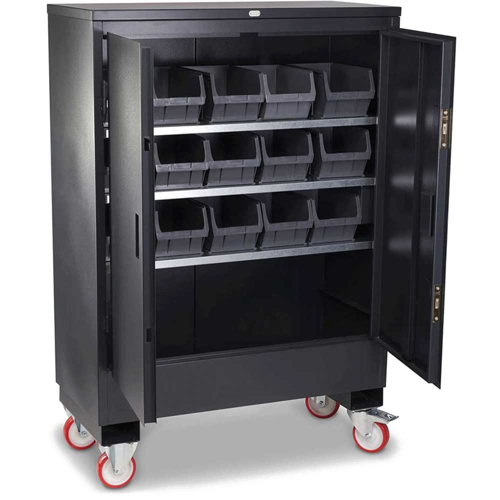 Armorgard Fittingstor Mobile Secure Fittings and Fixings Cabinet 1200mm 550mm 1750mm