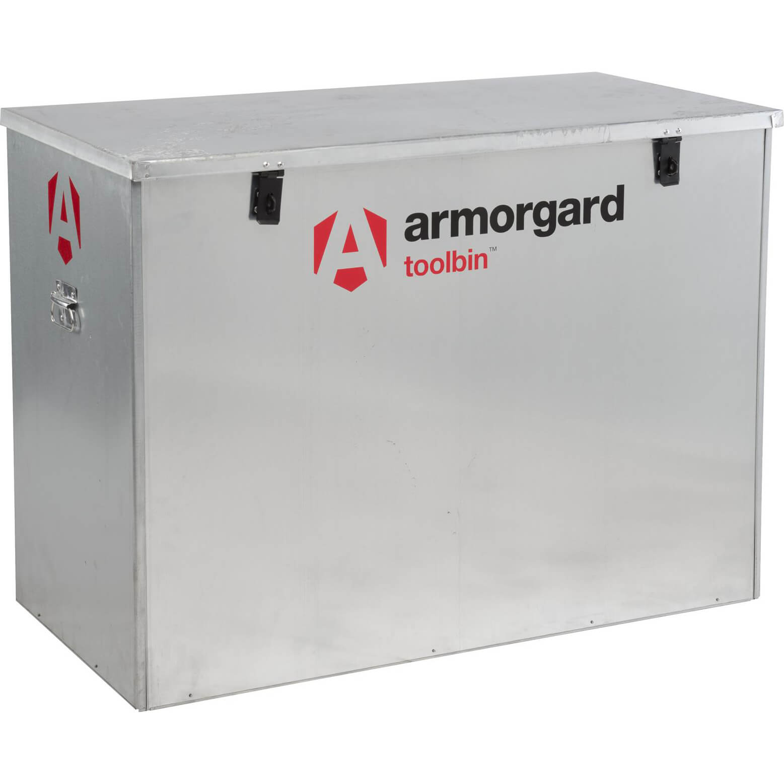 Image of Armorgard Toolbin Galvanised Secure Tool Storage Chest 1190mm 585mm 850mm