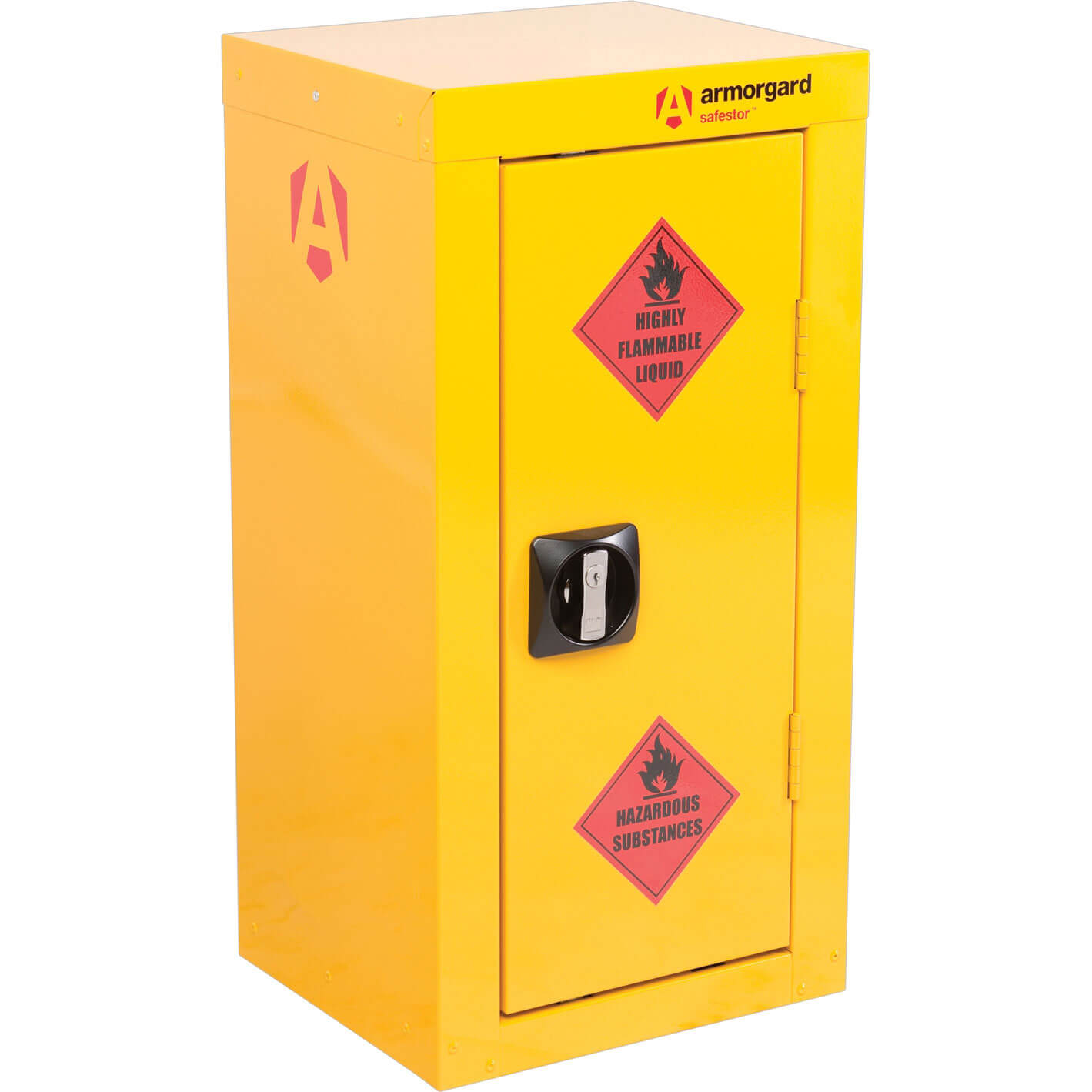 Image of Armorgard Safestor Hazardous Materials Secure Storage Cabinet 350mm 315mm 700mm