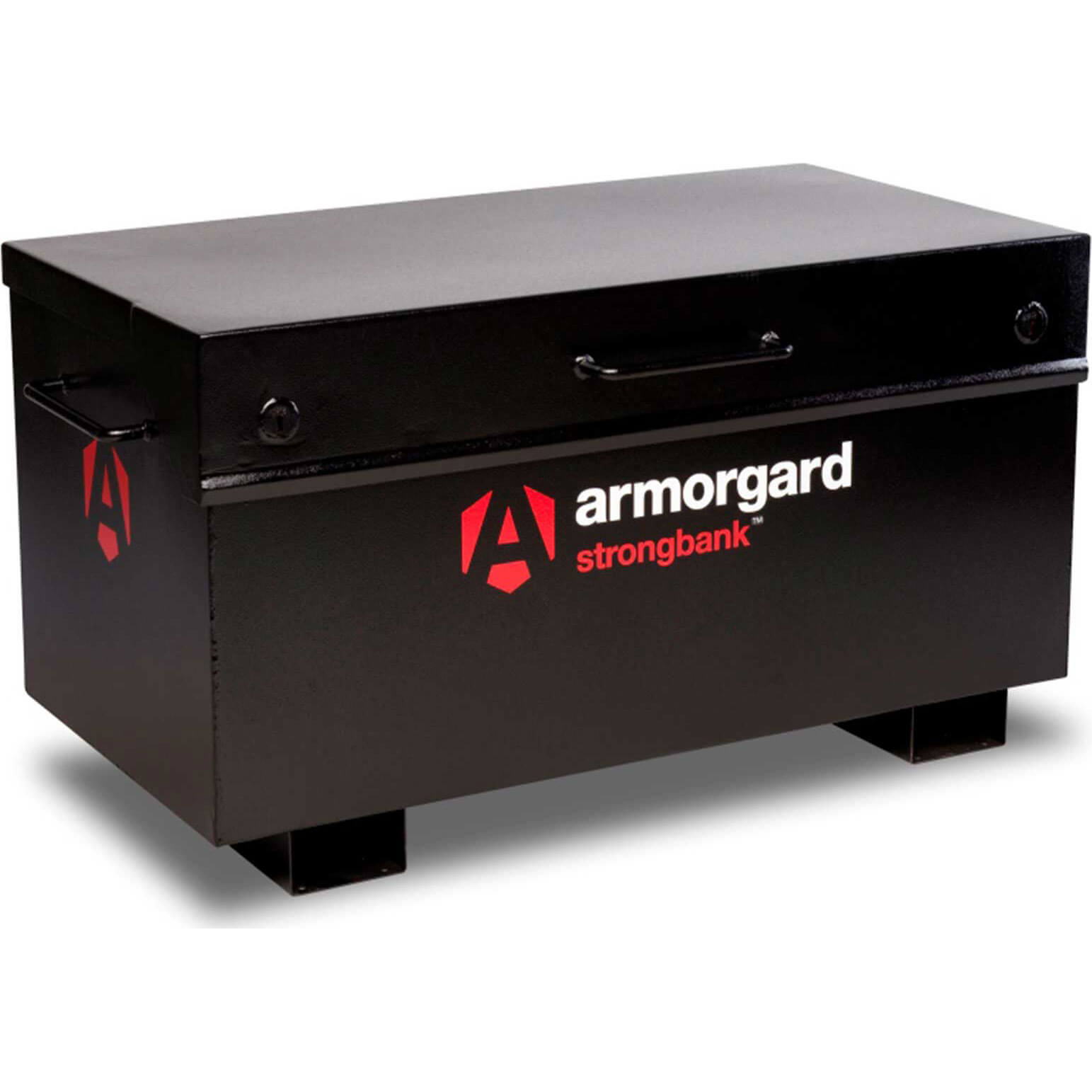 Image of Armorgard Strongbank Secure Site Storage Box 1310mm 690mm 665mm